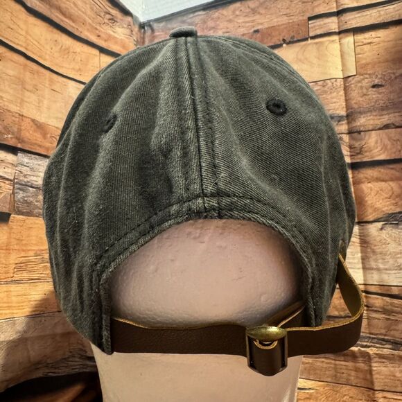 Texas Tech Red Raiders Hat Distressed Adjustable Leather Strapback Cap True - Picture 3 of 7